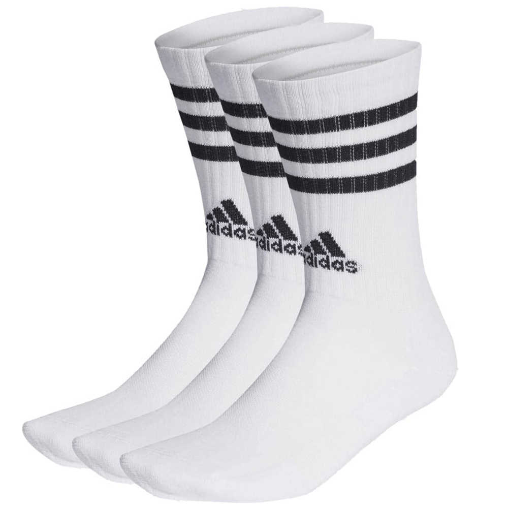 Adidas 3 Stripe Crew Socks