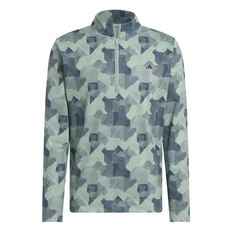 Adidas Go To Print Zip Top