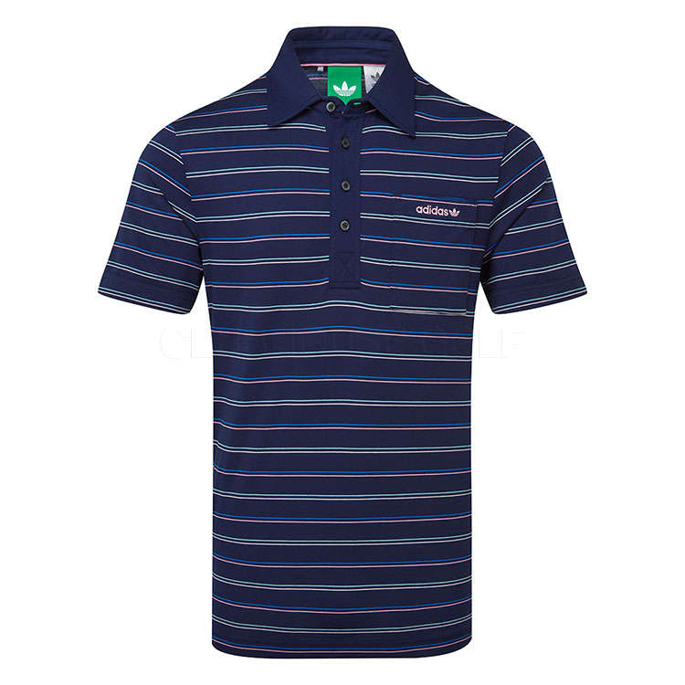 adidas Originals Archive Stripe Polo Night St Tropic Bloom Kv6809