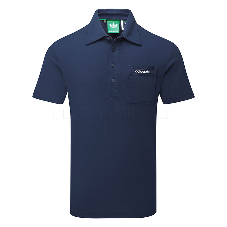 adidas Originals Script Pocket Polo Night Jh3851
