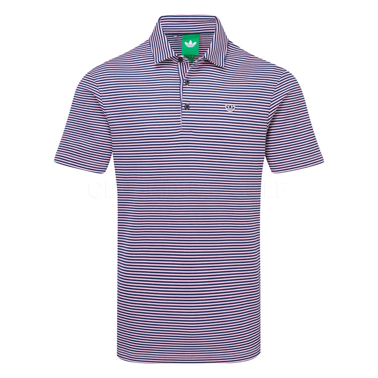 adidas Originals Stripe Pique Polo Clear Night Ke9039