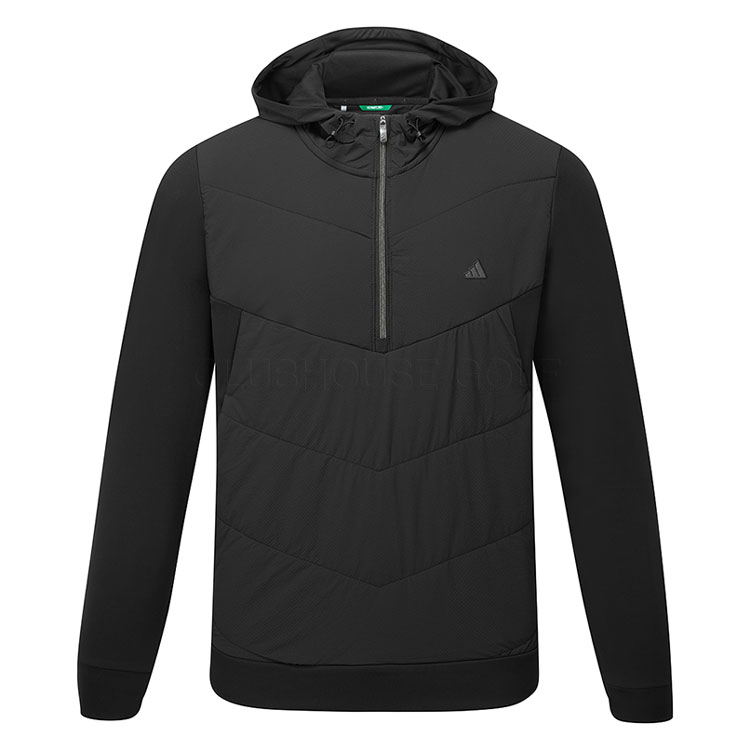 adidas Ultimate365 Plus Course Control Quilted Anorak Zip Wind Jacket Kw1714