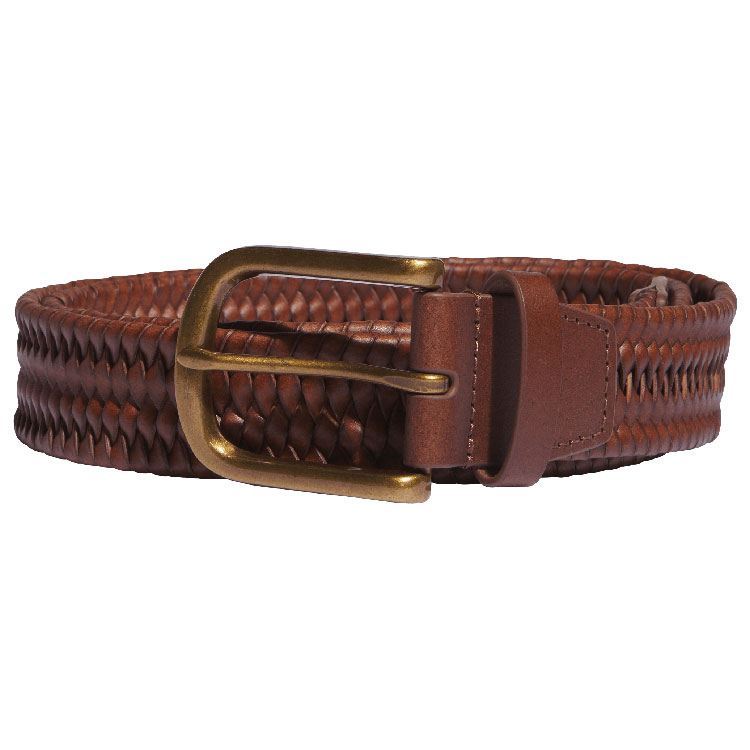 adidas Woven Leather Belt Cognac Ip9907
