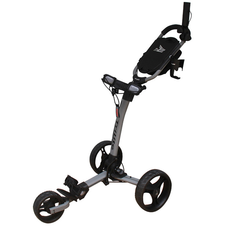 Axglo Trilite 3 Wheel Matte Black Trolley
