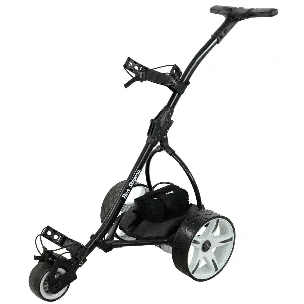 BEN SAYERS 2026 EXTENDED LITHIUM ELECTRIC GOLF TROLLEY - +FREE ACCESSORY PACK