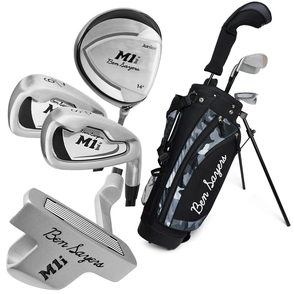 Ben Sayers M1i Junior 5-Piece Stand Bag Package Set - Camo - (Ages 5-8)