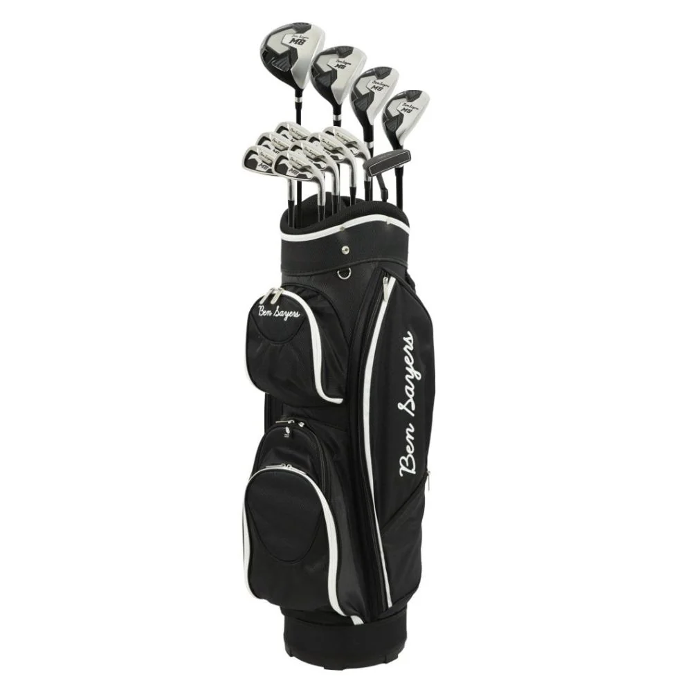 Ben Sayers M8 Ladies 13 Piece Golf Package Set - Cart Bag - Standard / Ladies Flex / Right Hand