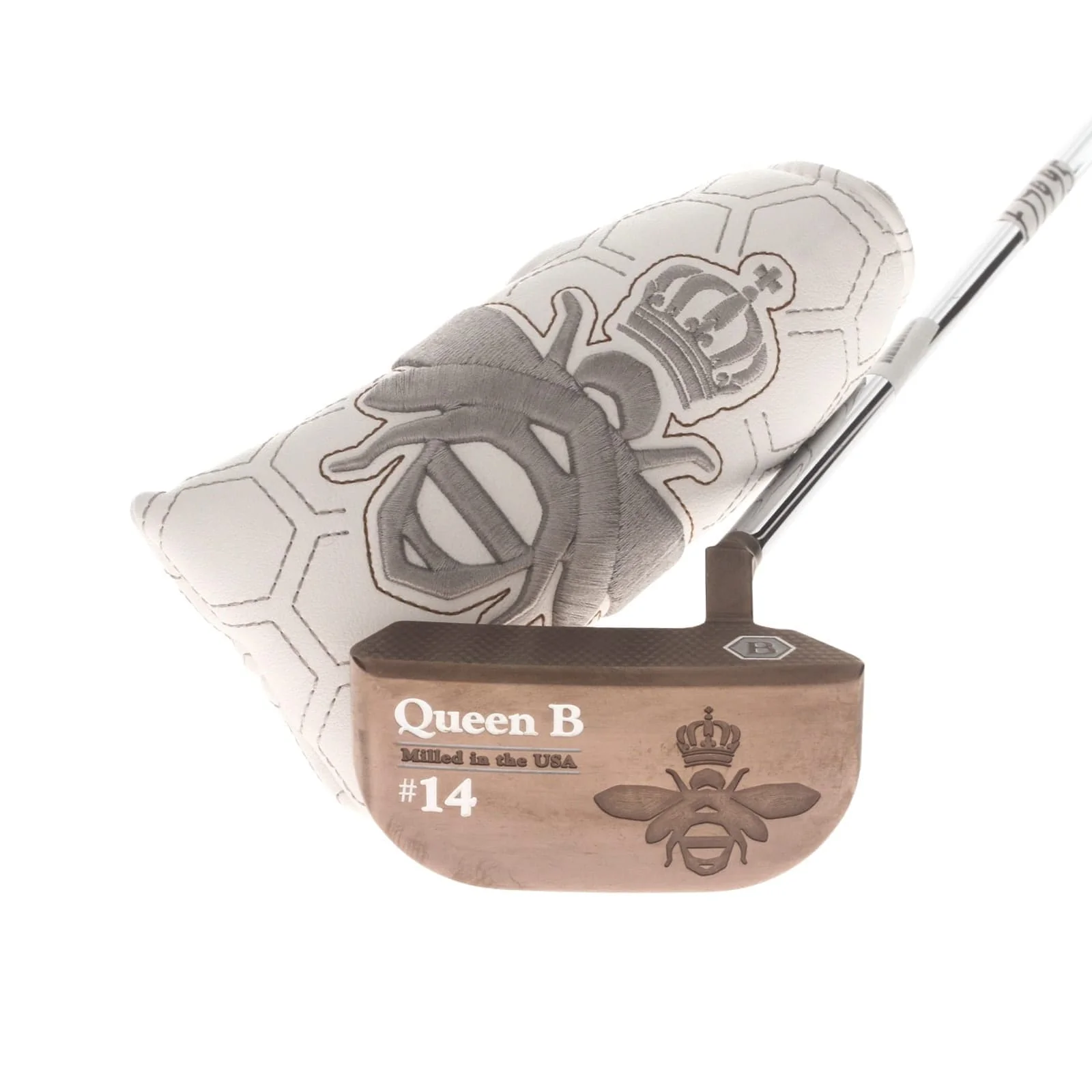 Queen B 14 2023 Mid Mallet Sink Fit Straight Putter