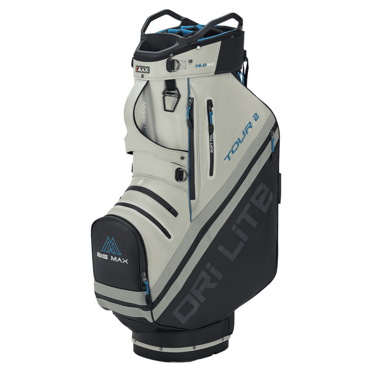 BIG MAX Dri Lite Tour 2 Cart White Blue 9c520c Bowb Bag