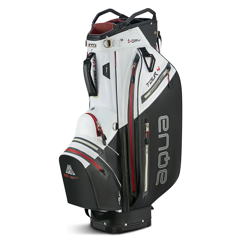 BIG MAX Tour 4 Cart White Black Merlot Bag