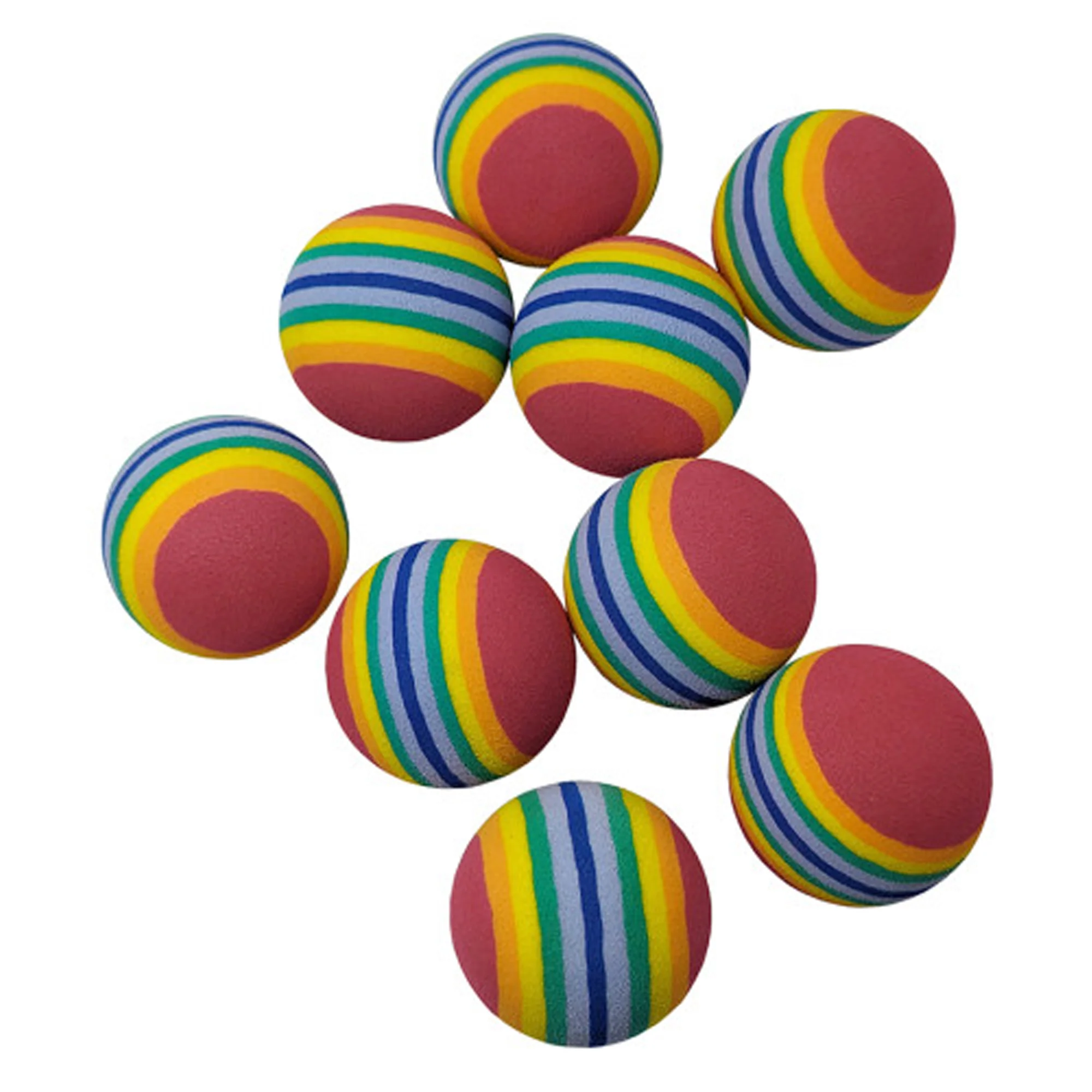 Brand Fusion Striped Practice Balls (9 Pack) - Misc / One Size