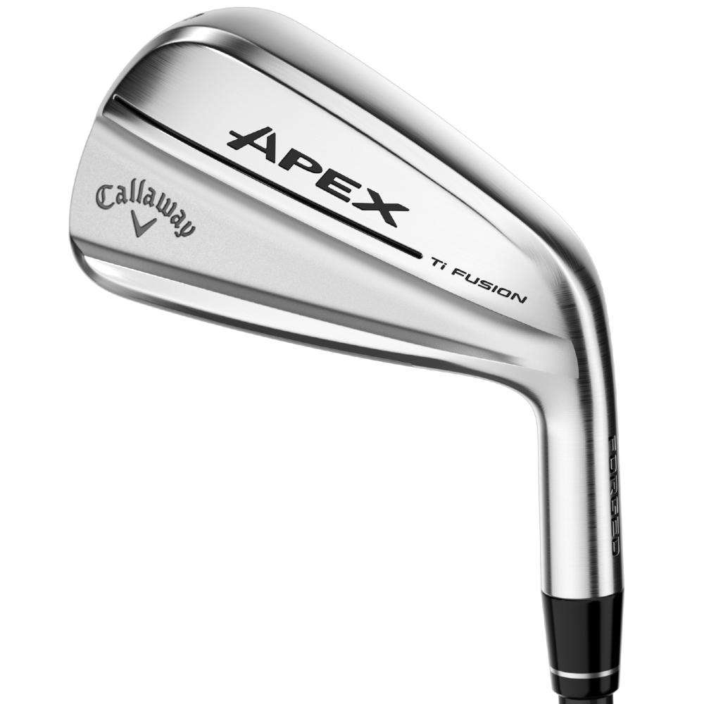 Callaway 2026 Apex Ti Fusion Plated Irons Steel Shafts