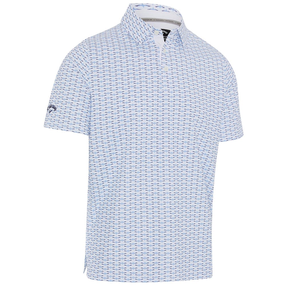 Callaway Albatross Geo Print Polo