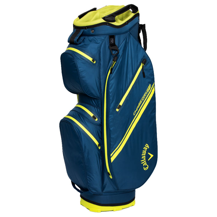 Callaway Chase Dry 14 Cart Flourescent Yellow Bag