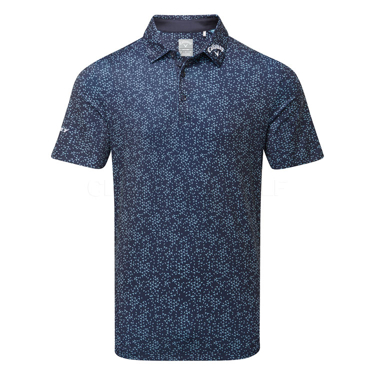 Callaway Chev Print Tour Polo Peacoat Cgksf0u9