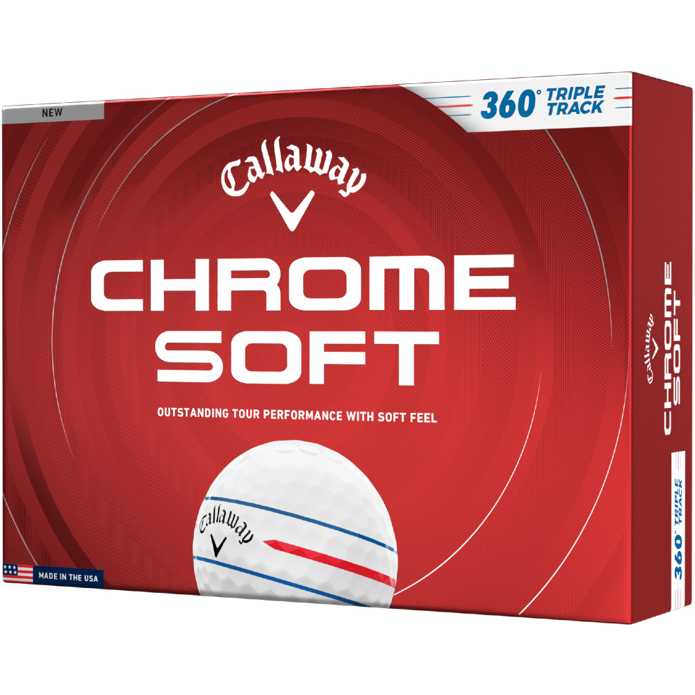 Callaway Chrome Soft 360 Triple Track Balls