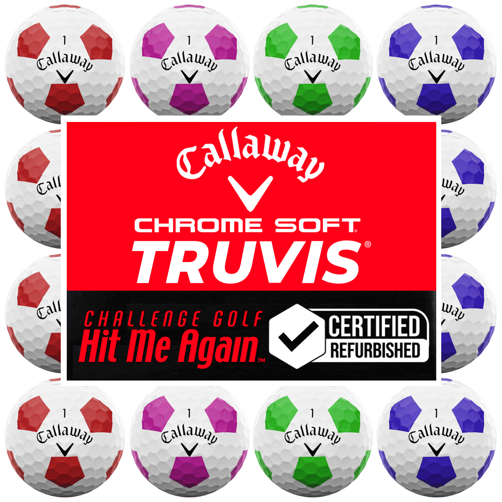 Callaway Chrome Soft Truvis Hit Me Again Balls