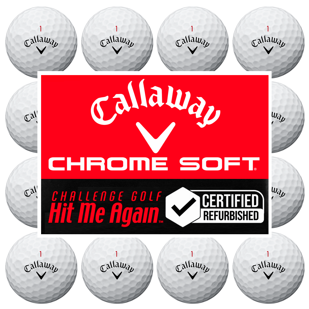 Callaway Chrome Soft X Hit Me Again Balls