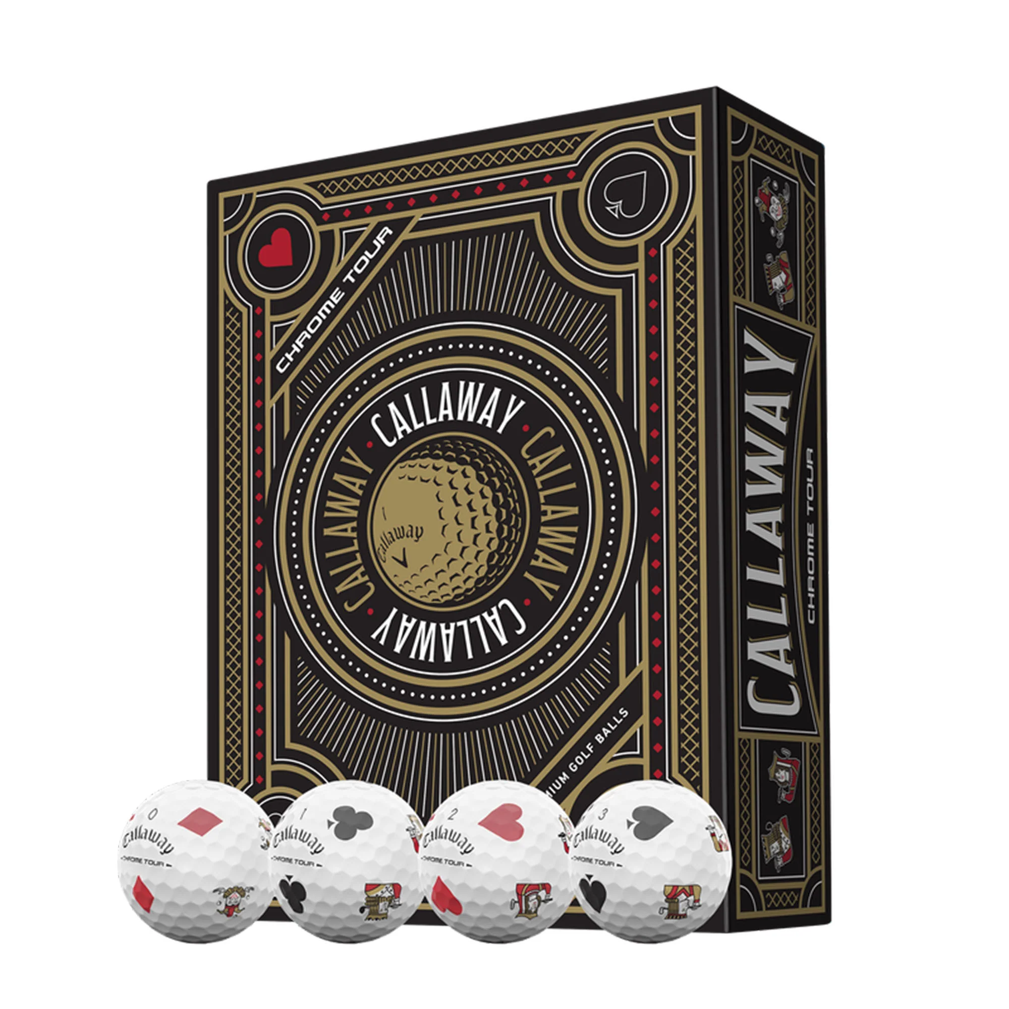 Callaway Chrome Tour 26 Truvis Suits Balls