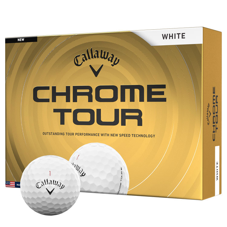 Callaway Chrome Tour Personalised Text Balls