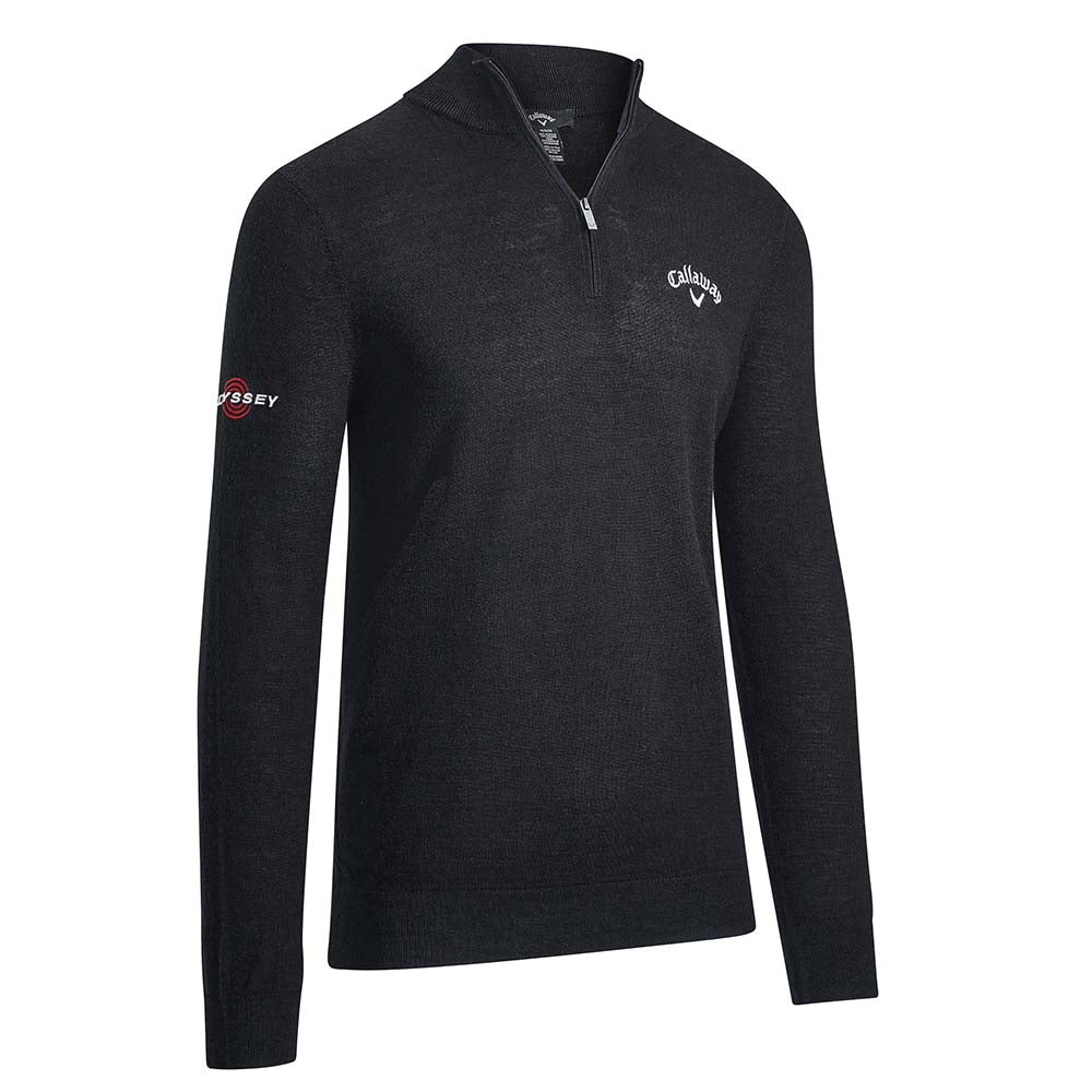 Callaway Clothing Odyssey Blended Merino Zip Sweater