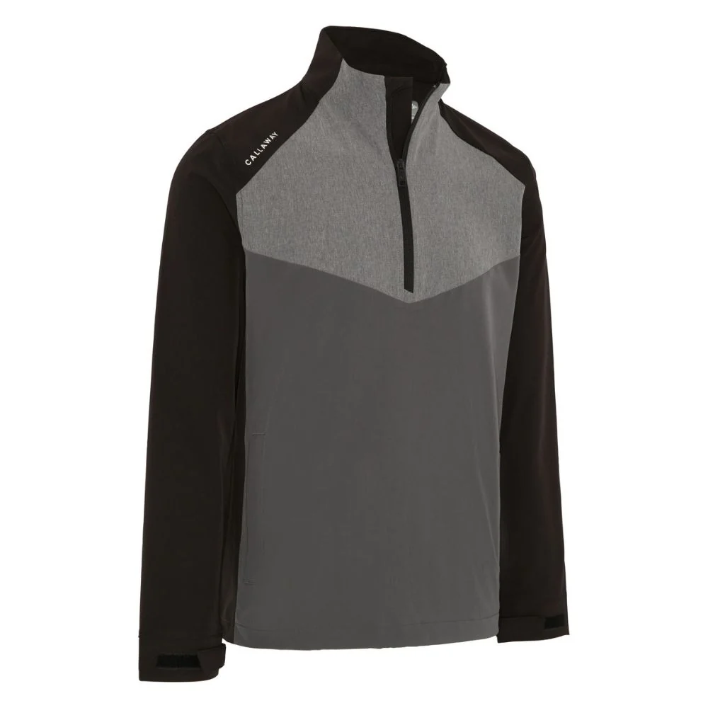 Callaway Clothing Zip Wind Jacket 2025 Caviar