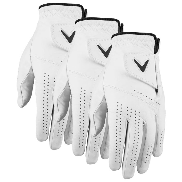 Callaway Dawn Patrol Golf Glove (3 Pack) (Right Handed Golfer)