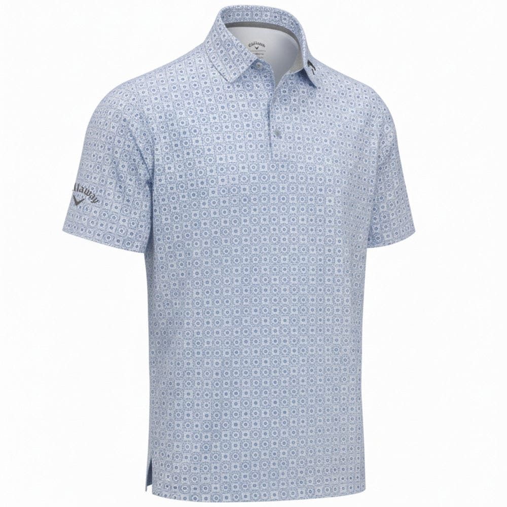 Callaway Foulard Printed Polo