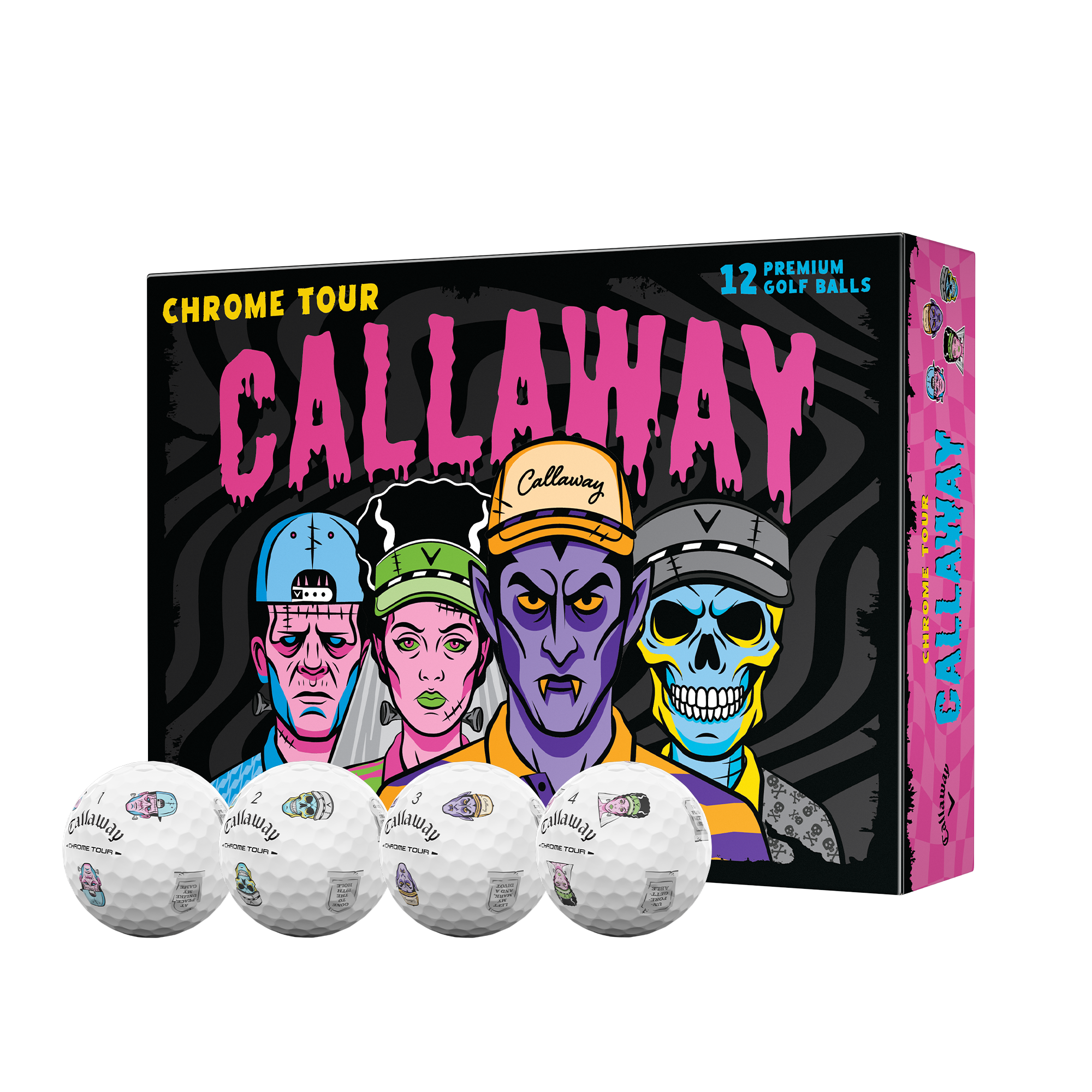 Callaway Golf Chrome Tour Halloween Balls