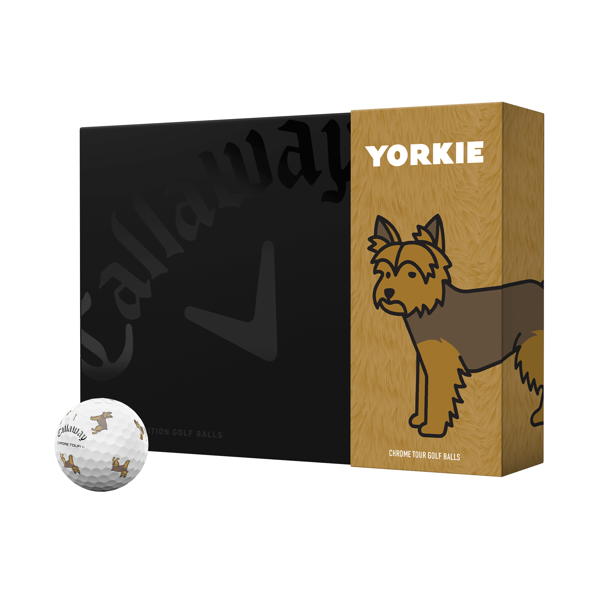 Callaway Golf Chrome Tour Small Dogs Yorkie Balls