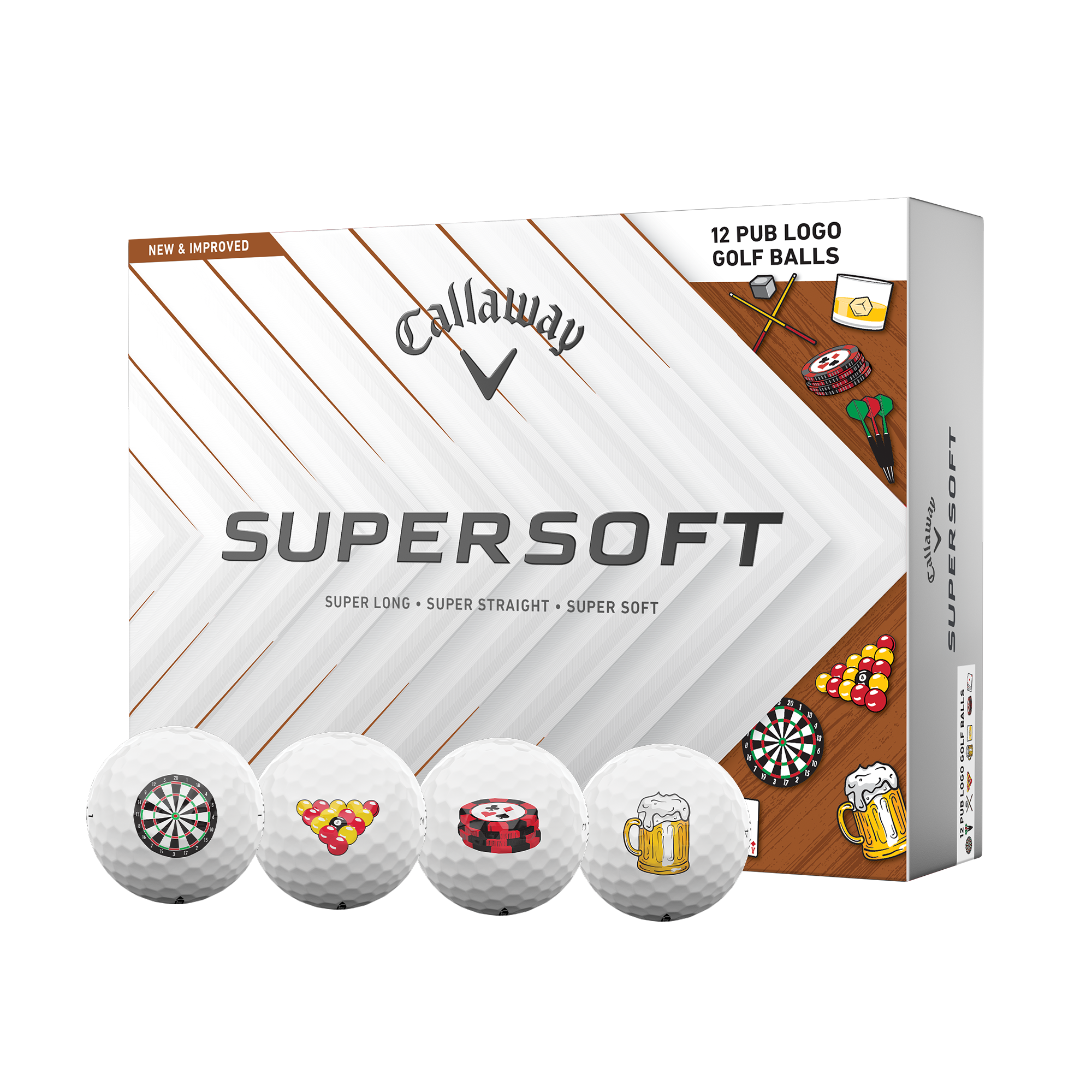 Callaway Golf Supersoft Pub Balls