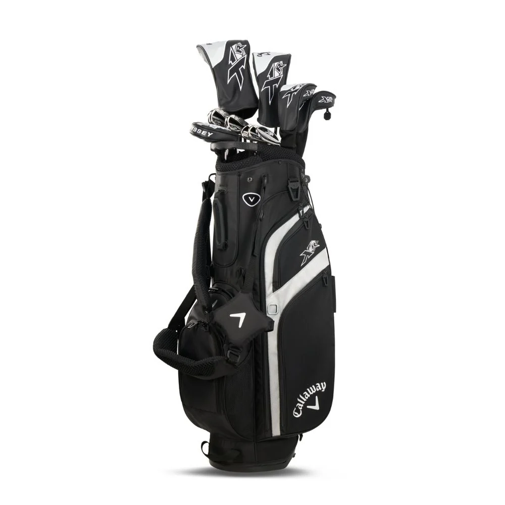 Callaway Golf XR 13 Piece Complete Package Set - Stand Bag - / Regular Flex Shaft Irons / Right Hand