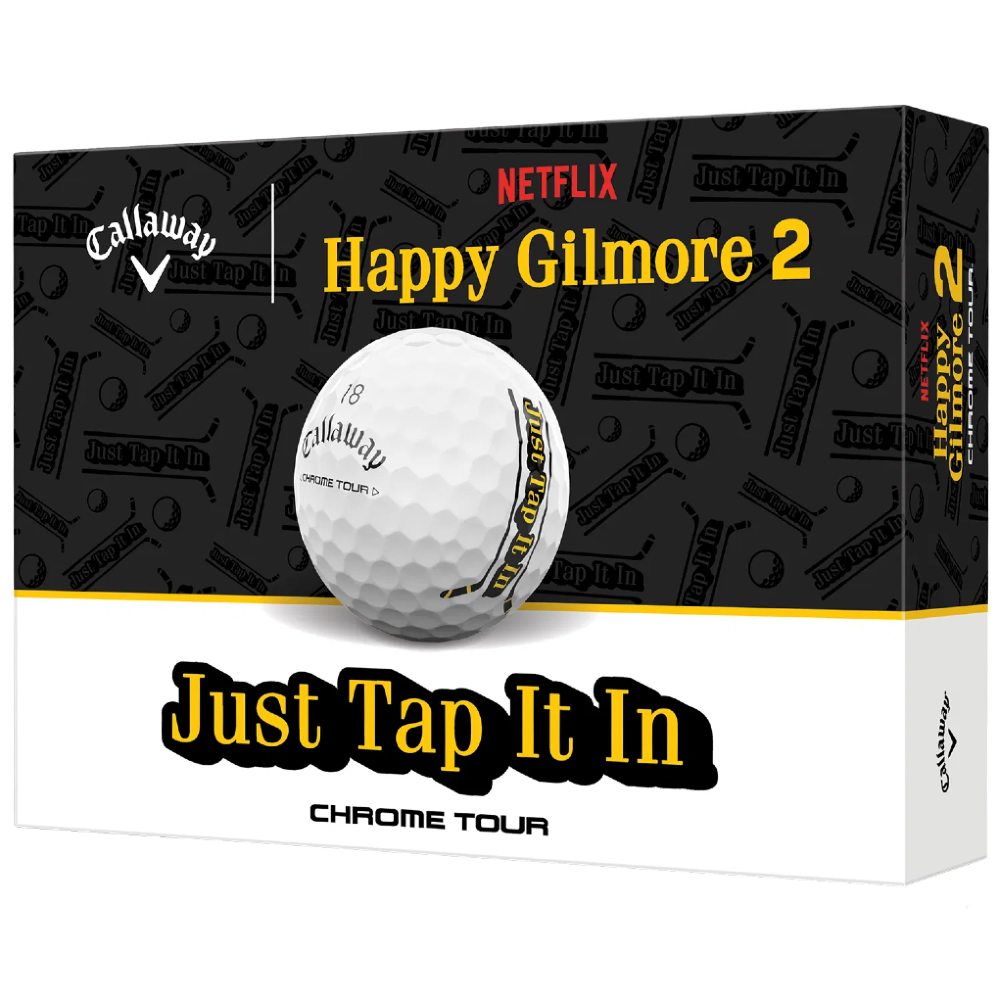 Callaway Happy Gilmore 2 Chrome Tour Just Tap It In Balls