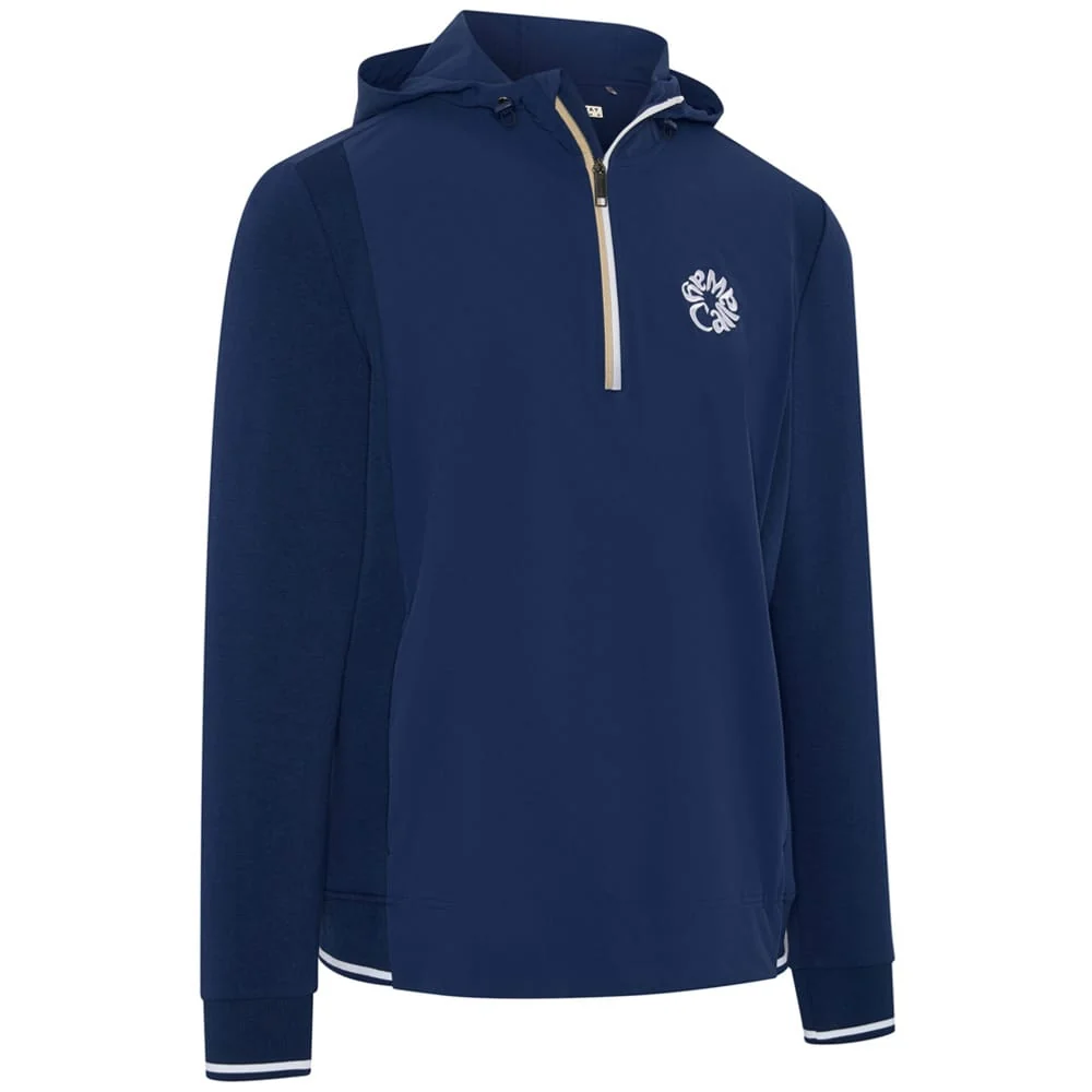 Callaway Legacy Collection Mixed Media Quarterzip Hoodie