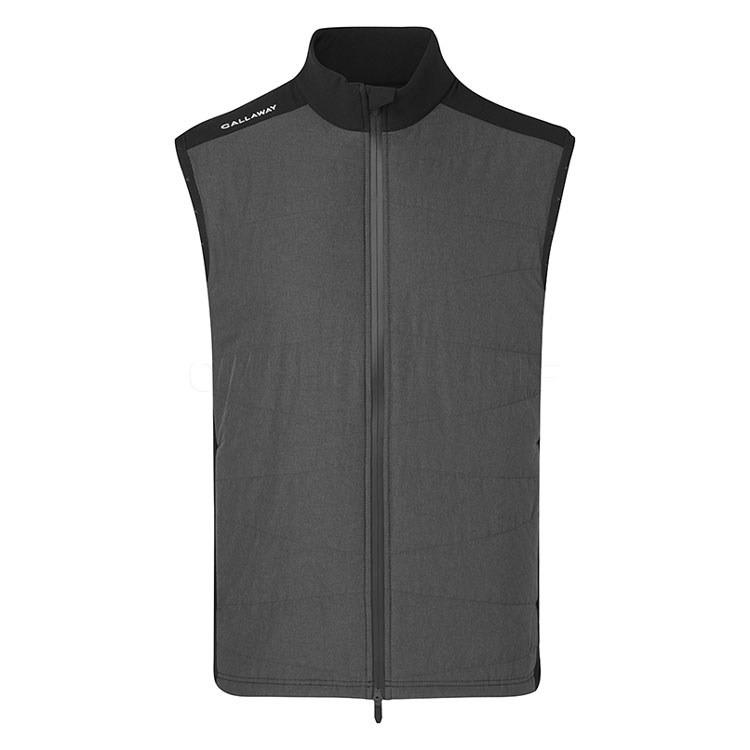 Callaway Primaloft Wind Vest Caviar Cgrfg0b9