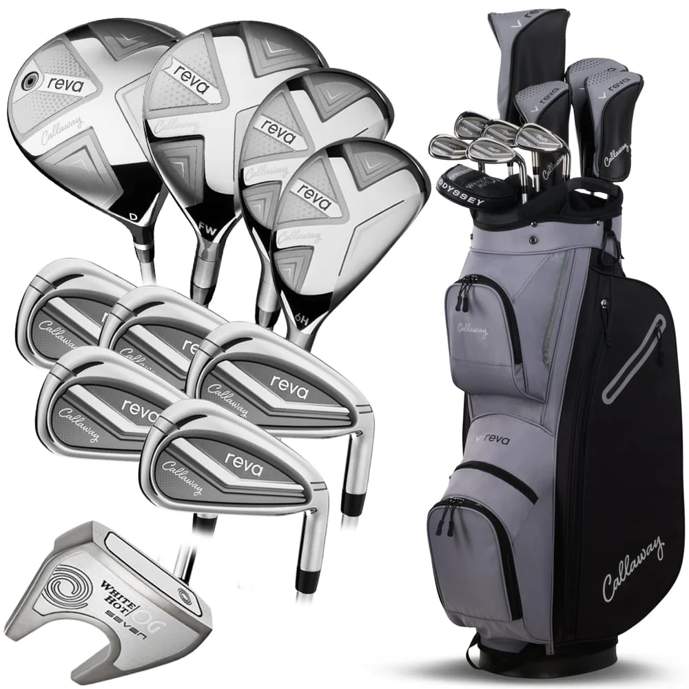 Callaway Reva '26 11-Piece Cart Bag Ladies Package Set + 1/2" Longer