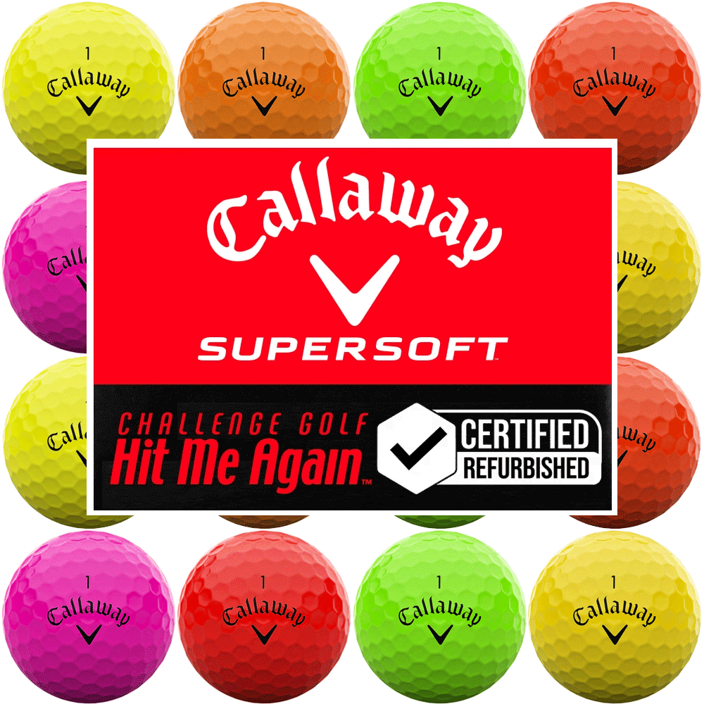 Callaway Supersoft Hit Me Again Balls