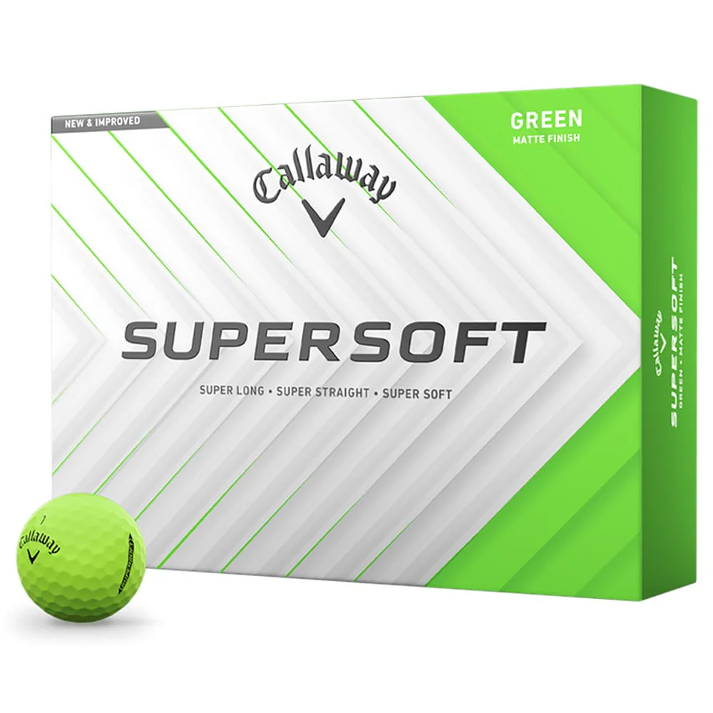 Callaway Supersoft Matte Balls