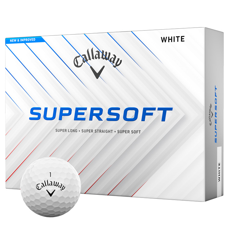 Callaway Supersoft Personalised Text Balls