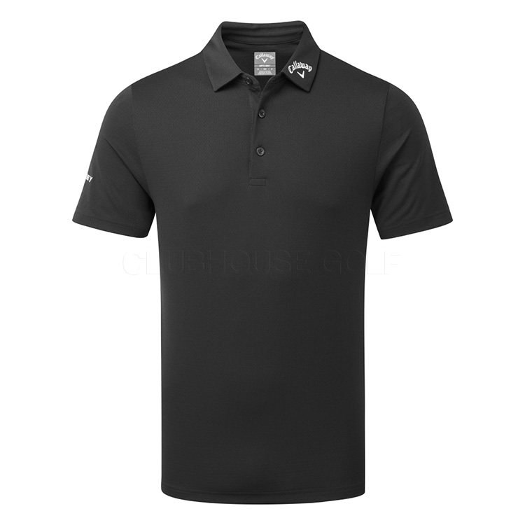 Callaway Texture Solid Tour Polo Caviar Cgksd0t2