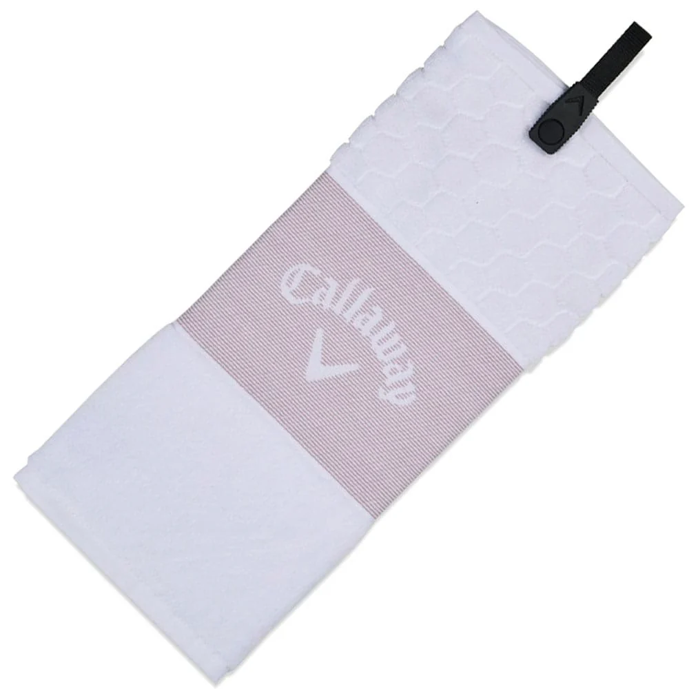 Callaway Trifold Towel - Mauve