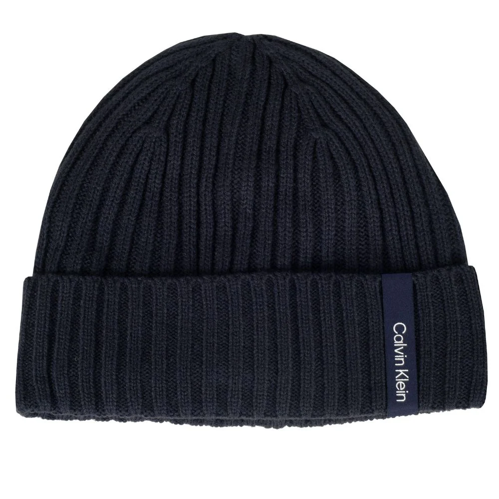 Calvin Klein Albon Ribbed Beanie 2026 Ckma26211