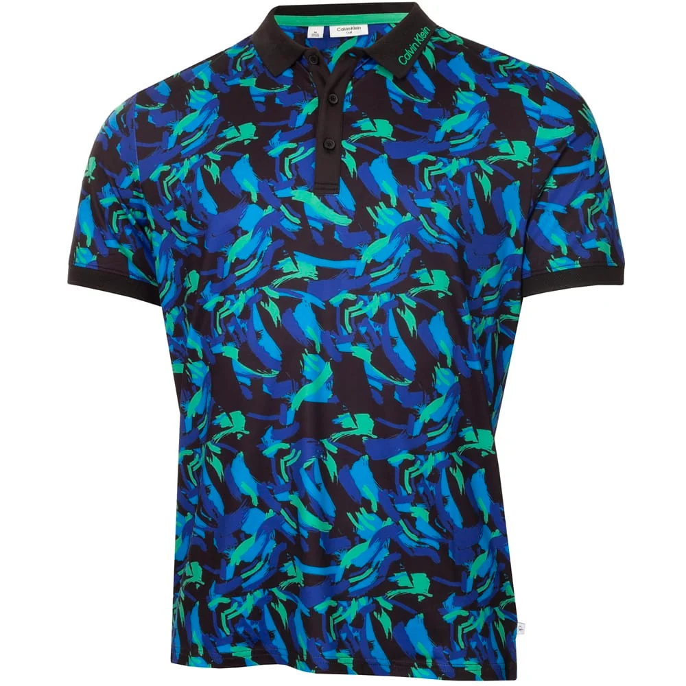 Calvin Klein Brushstroke Print Polo