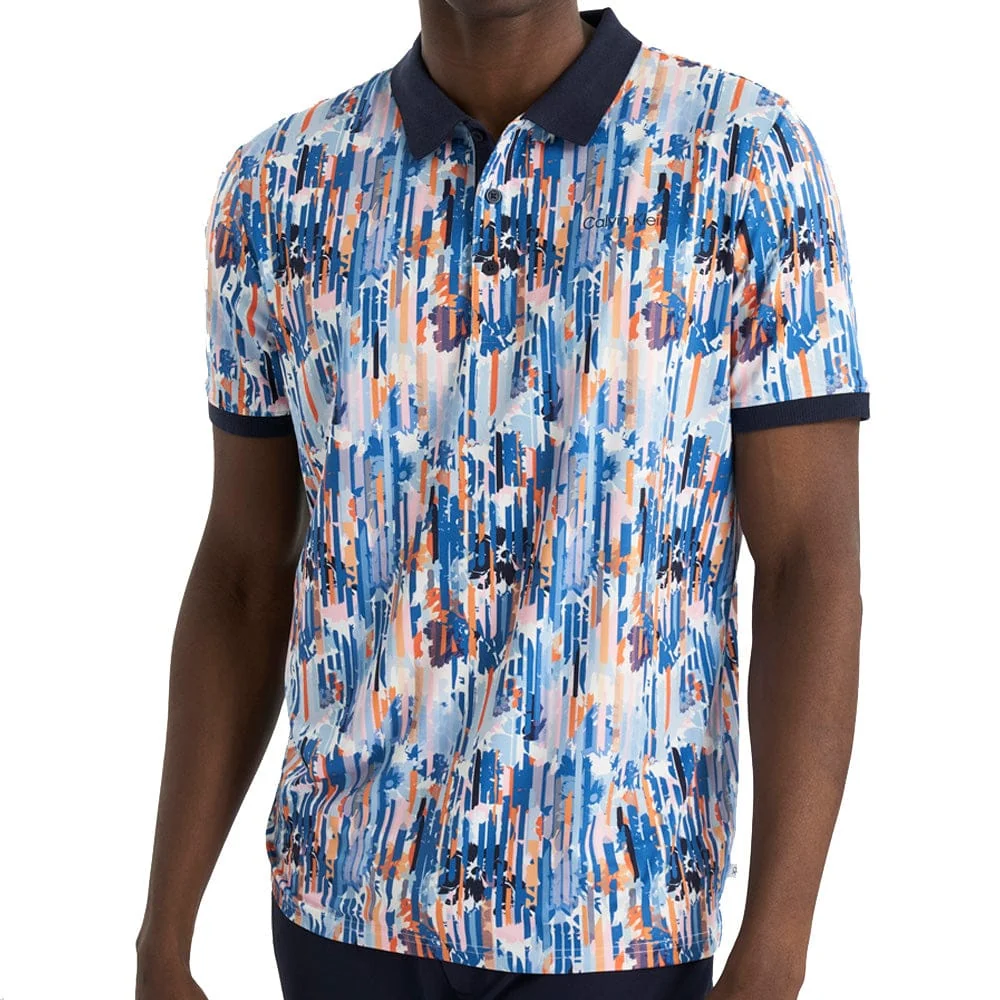 Calvin Klein Glitch Print Polo