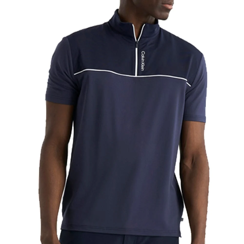 Calvin Klein Grange Mock Neck Polo