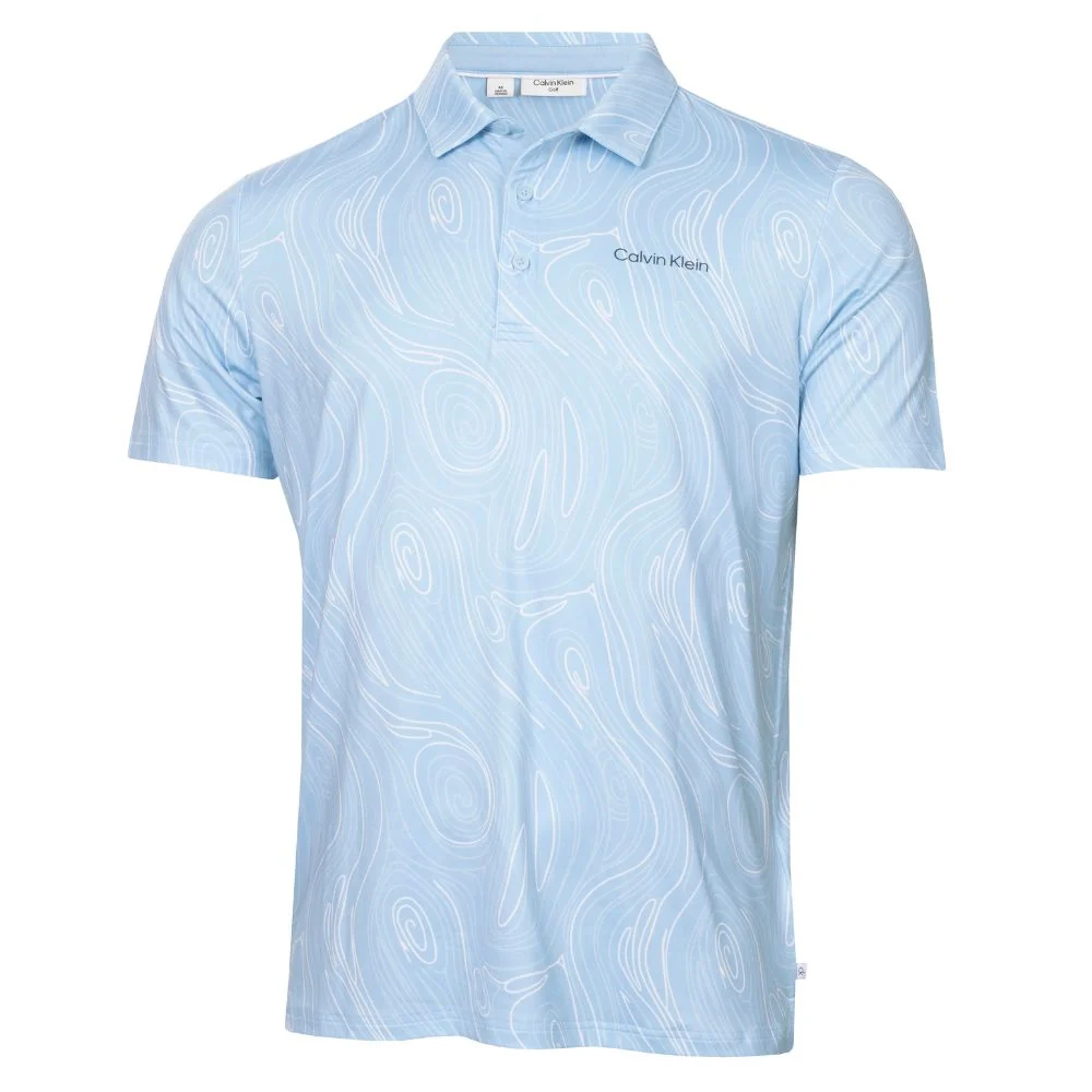 Calvin Klein Marble Print Polo 2026 Ckms26157 Bell