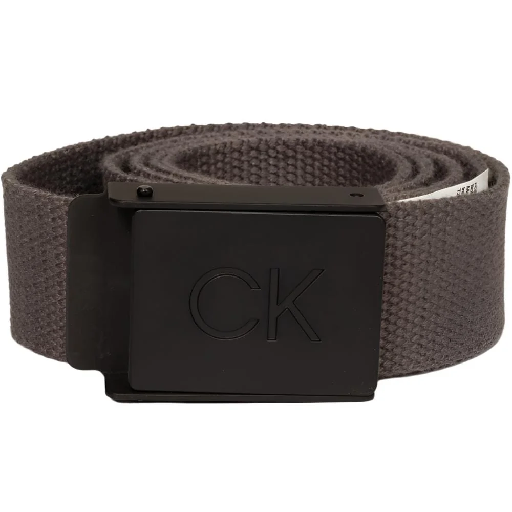 Calvin Klein Monogram Buckle Belt