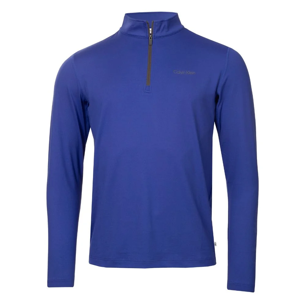 Calvin Klein Newport Zip Pullover Top 2025 French