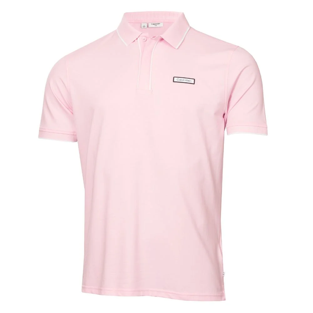 Calvin Klein Seafield Polo 2026 Ckms26153 Cherry Blossom