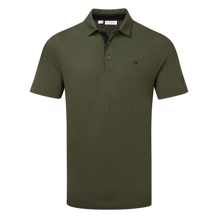 Calvin Klein Uni Scripted Polo Oxford C9952